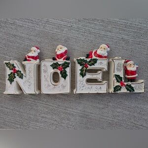‼️SOLD‼️NOEL SantaCandle Holders Made in Japan1960sRobinson’s California Label